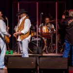 Doug Gray, Chris Hicks, Rick Willis, The Marshall Tucker Band, Thursday, March 5, 2020 at the Historic State Theatre in Elizabethtown, KY, GTG Promotions; Photo by Kimberly Anntte ©2020 for VintageRock.com