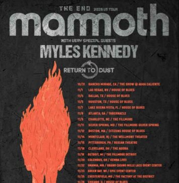 Mammoth, Myles Kennedy & Return to Dust | November 1, 2025 | House of Blues | Las Vegas, NV – Concert Review & Photo Gallery
