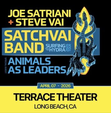 SatchVai Band | April 7, 2026 | Long Beach Terrace Theater | Long Beach, CA – Concert Review & Photos