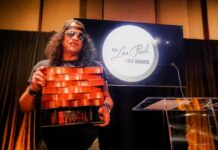 Slash Receives Les Paul Spirit Award In Hollywood